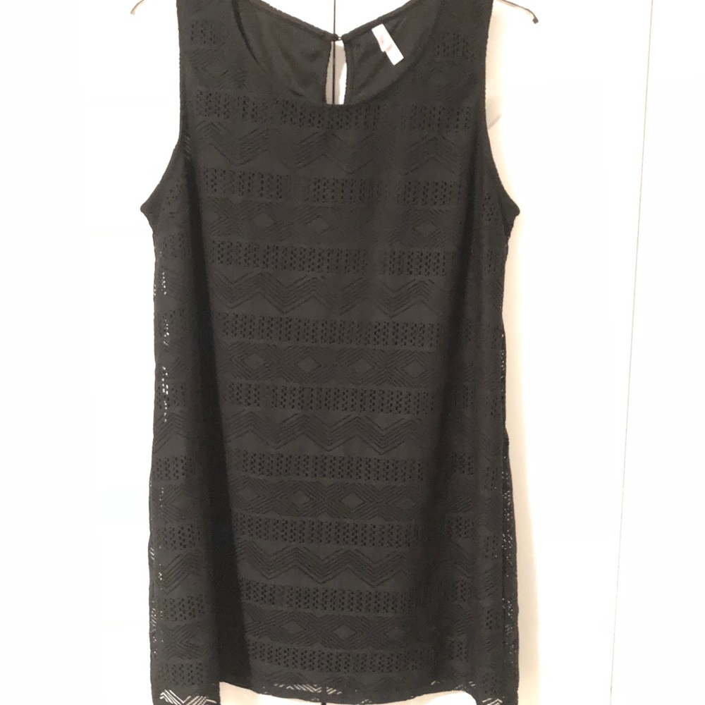 Cute Little Mini Black Lace Dress 👗